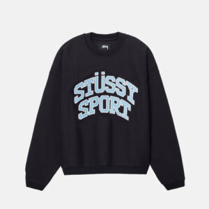 STÜSSY SPORT RELAXED OVERSIZED CREW - Green - Stussy Store Official