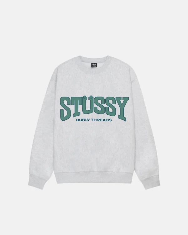 STUSSY-BURLY-THREADS-CREW-GREY-FRONT