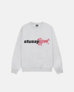 stussy-sport-script-crew-white-front