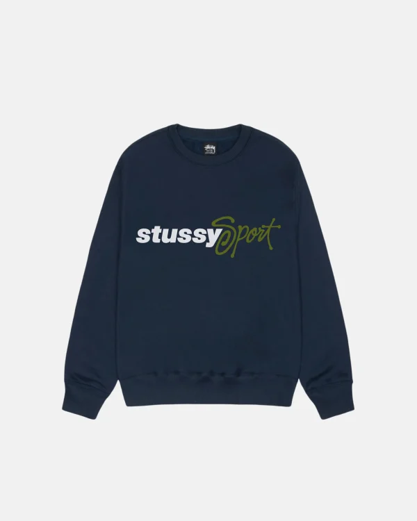 stussy-sport-script-crew-navy-front