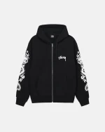 Stussy Dragons Zip Hoodie