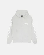 STUSSY DRAGONS ZIP HOODIE