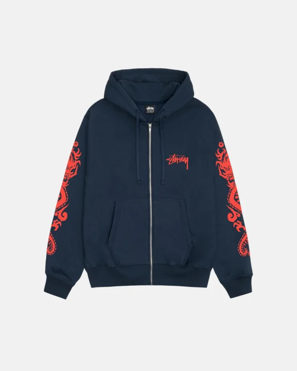 DRAGONS ZIP HOODIE