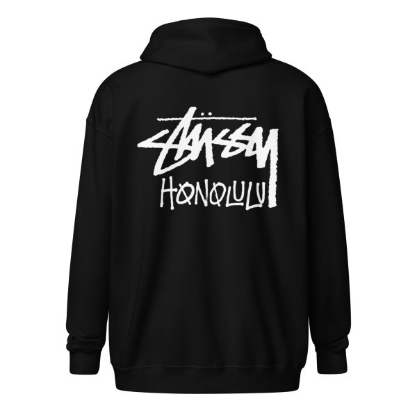 Stussy Honolulu fleece zip up hoodie