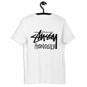 Grey stussy shirt best sale